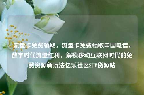 流量卡免费领取	，流量卡免费领取中国电信，数字时代流量红利，解锁移动互联网时代的免费资源新玩法亿乐社区SUP货源站  第1张